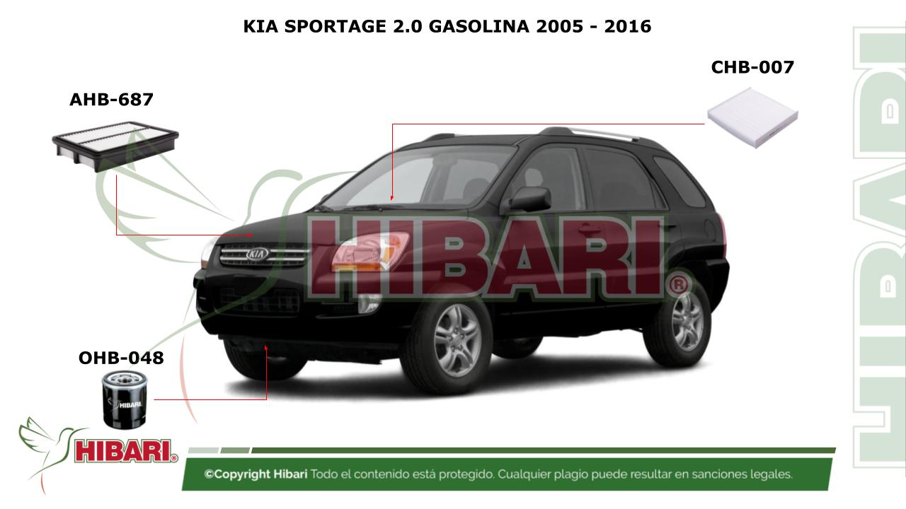Lee más sobre el artículo KIA SPORTAGE 2.0 GASOLINA 2005 – 2016
